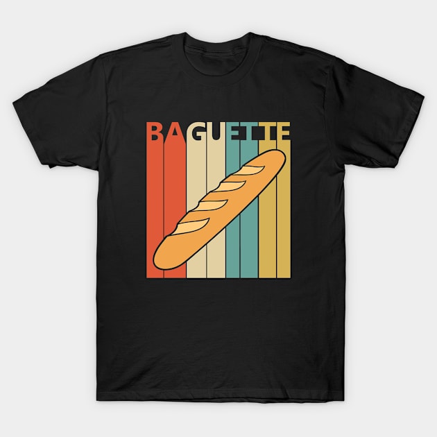 Funny Baguette Lover gift T-Shirt by GWENT